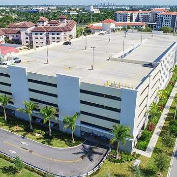 View full size image of NSU Parking Garage